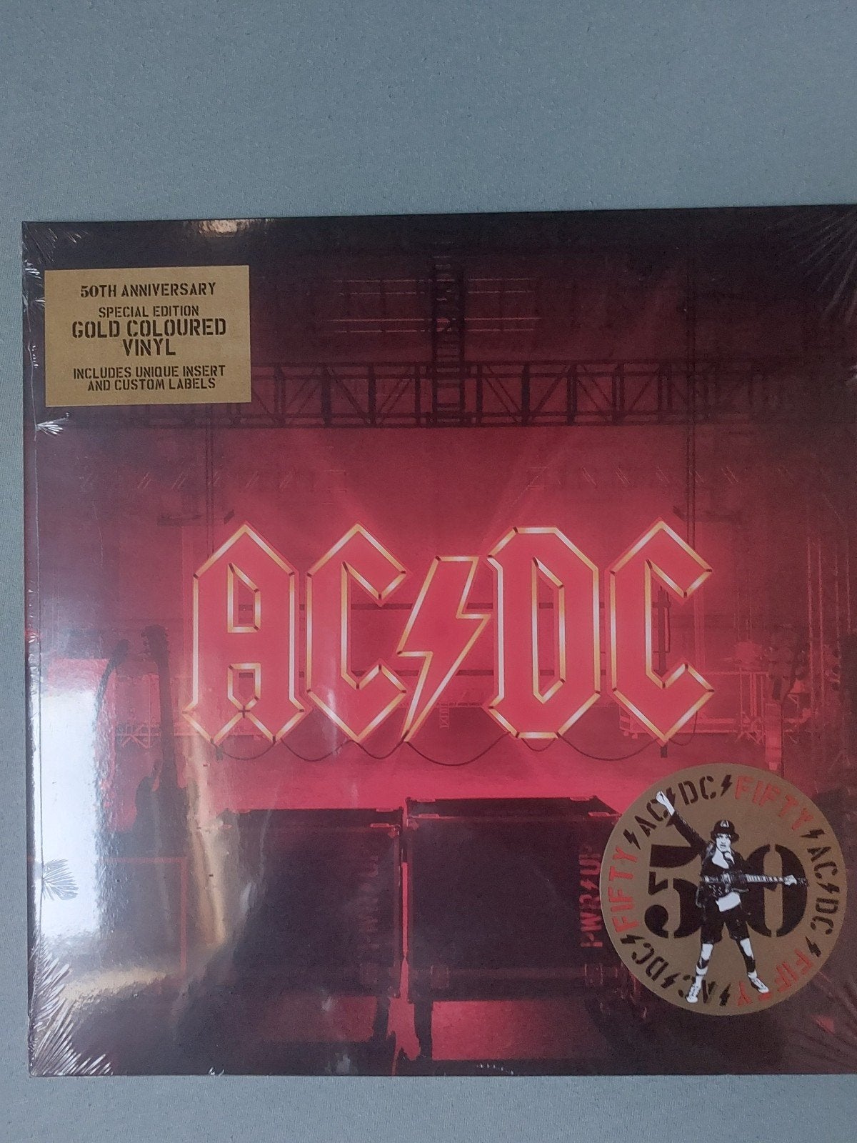 Ac Dc - Power Up ( gold coloured), Cd's en Dvd's, LP, Hard Rock, Overige formaten, Colored vinyl