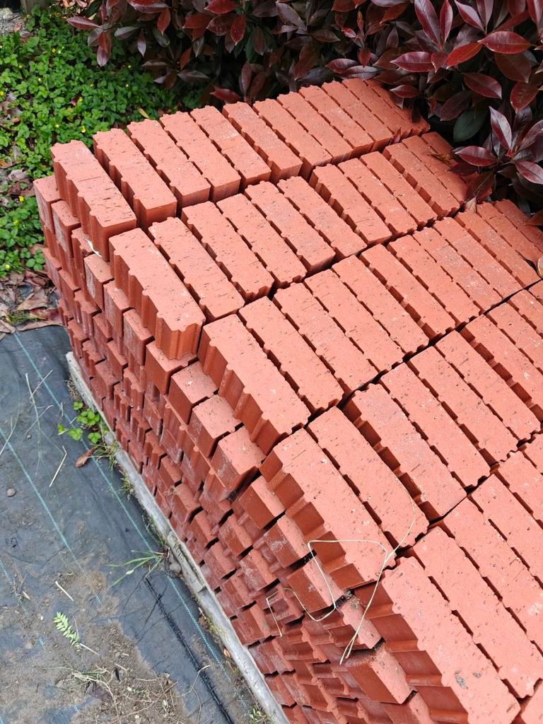 Wienerberger passaqua 8cm dikke– kleiklinkers – oprit -6,1m2, Ophalen