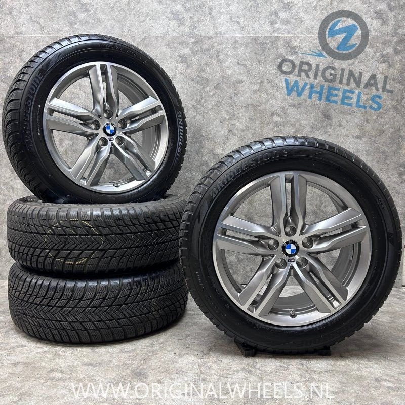 18 inch originele velgen + winterbanden BMW X1 IX1 X2 IX2 st, Autos : Pièces & Accessoires, Neuf, Pneus et Jantes, Pneus hiver