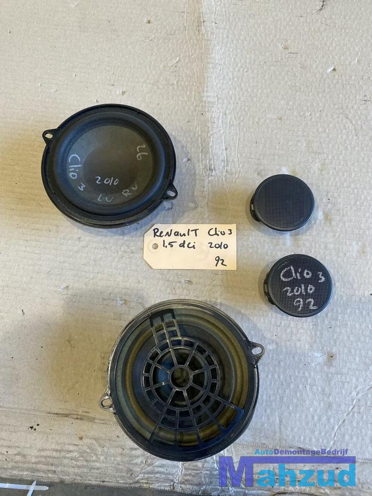 RENAULT CLIO 3 Speaker voor achter dashboard, Renault Group, Gebruikt, Contact.group@renault.com, Renault