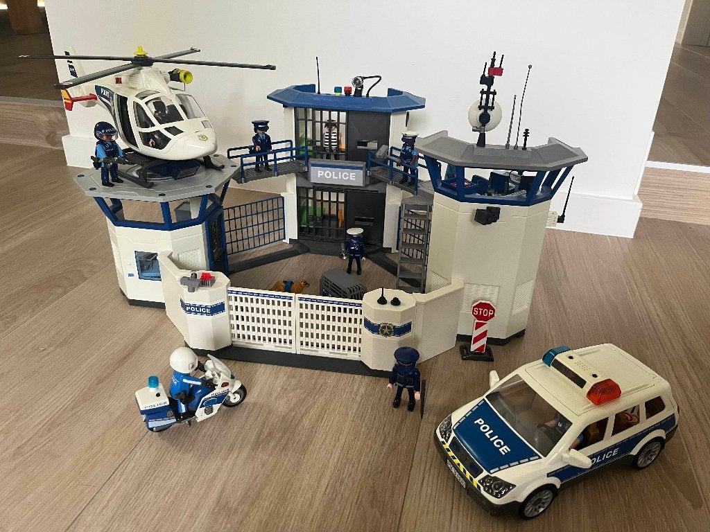 playmobil Politiekantoor, Enfants & Bébés, Utilisé, Autres types, City action, Kit complet