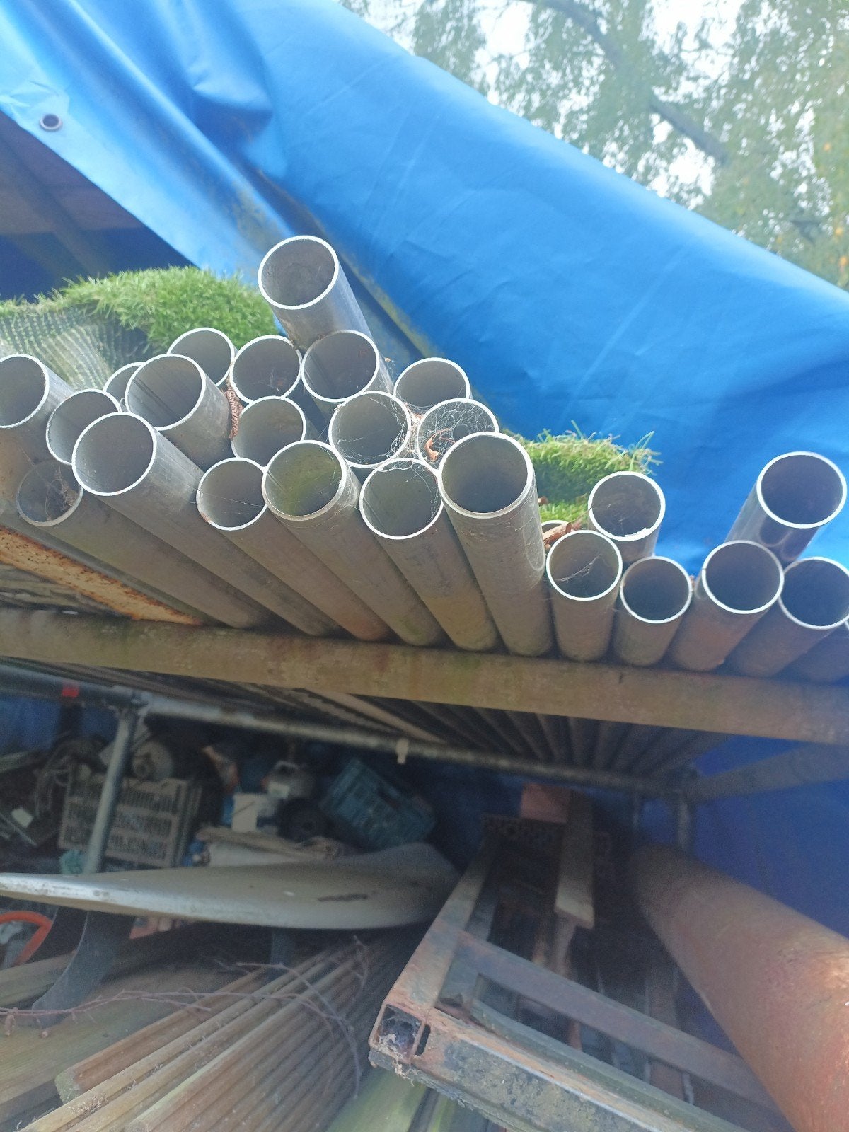 Partij Inox 316 profielen buizen, Doe-het-zelf en Bouw, Metalen, IJzer, Ophalen