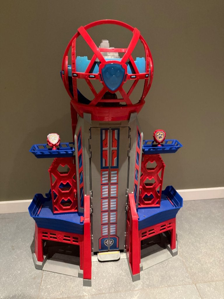 Paw patrol toren, Ophalen, Zo goed als nieuw