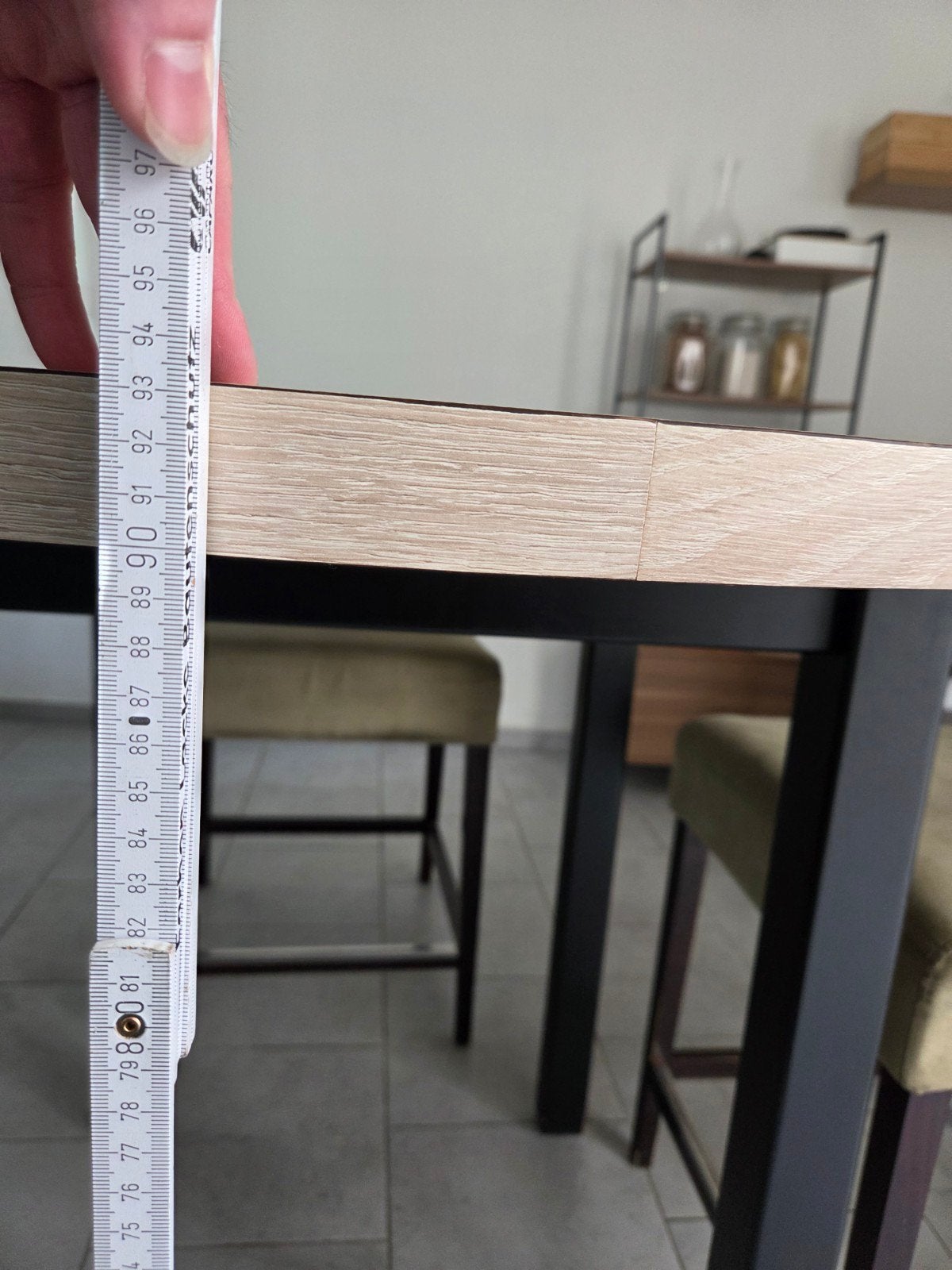 TABLE de salle à manger HAUTE | Doit partir vite!!