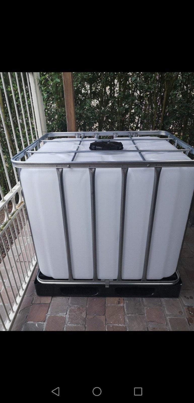 ibc container 1000l, Tuin en Terras, Ophalen