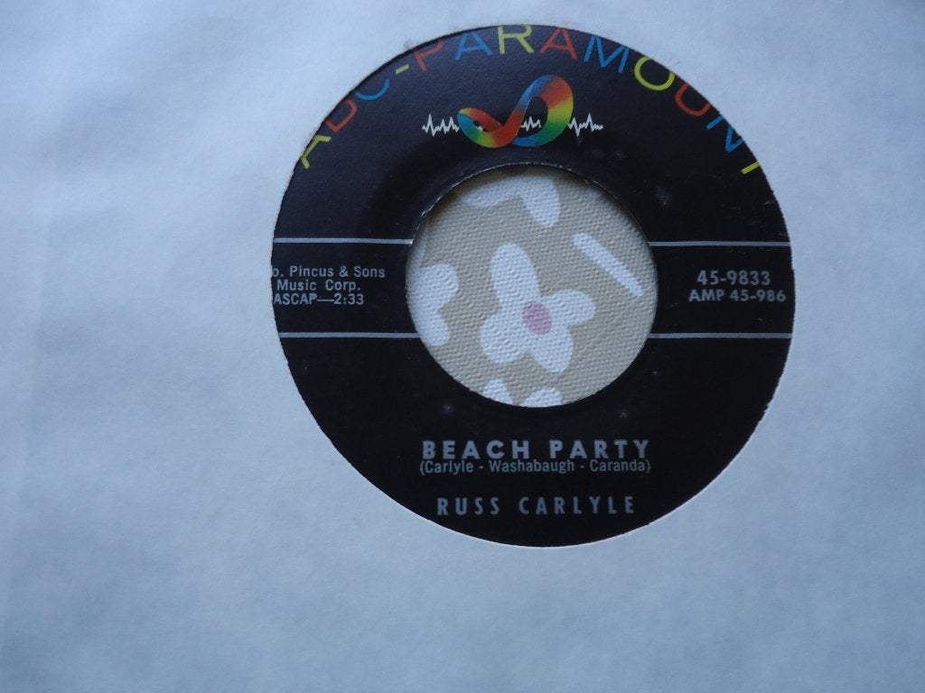 7" Russ CARLYLE - Beach party, Ophalen of Verzenden