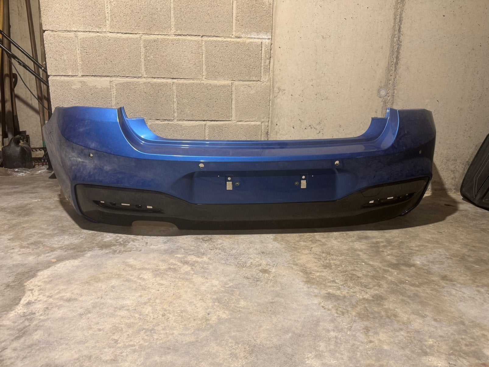M bumper achter 1 serie f20, Ophalen, Achter, Bumper