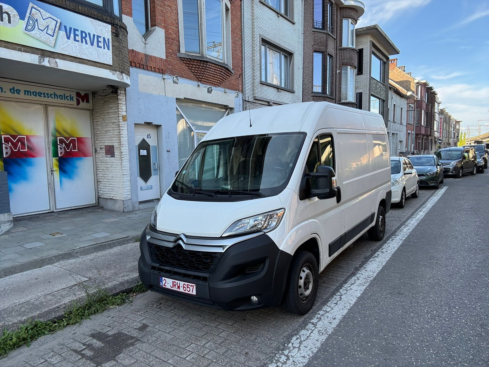 citroen jumper 2019 Euro6b Facelift Gekeurd Blanco