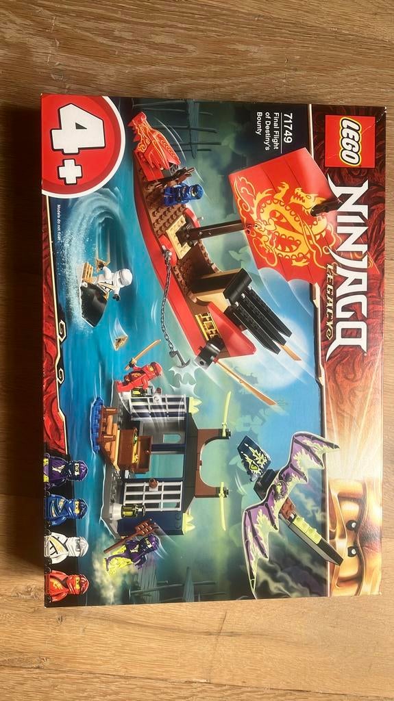 Lego Ninjago Final Flight of Destiny’s Bounty 4+, Kinderen en Baby's, Speelgoed | Duplo en Lego, Ophalen of Verzenden, Nieuw, Complete set