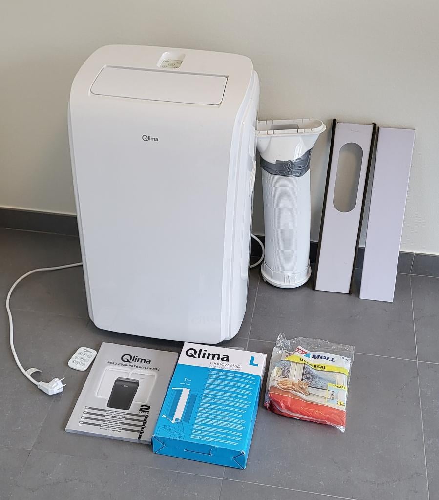 Qlima P534 airco', Ophalen, Zo goed als nieuw