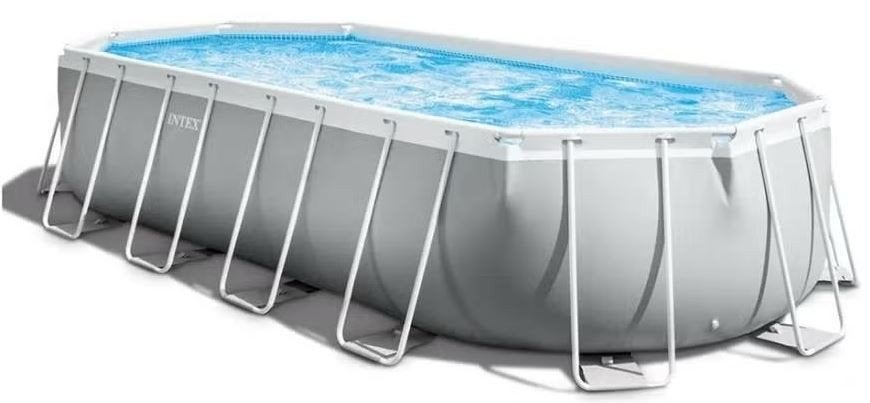 Intex ovaal zwembad 503x274x122cm, Tuin en Terras, Ophalen, Gebruikt, 200 tot 300 cm, 80 tot 120 cm