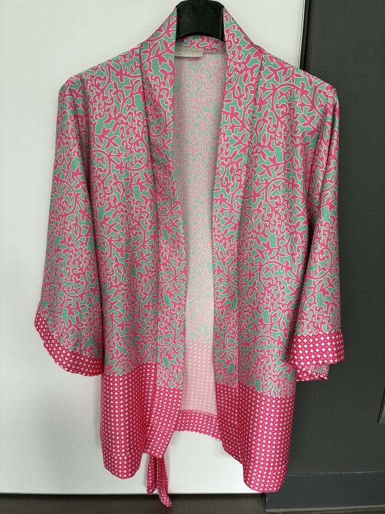 Kimono rose taille TU, en parfait état !, Enlèvement ou Envoi, Comme neuf, Taille 36 (S), Rose