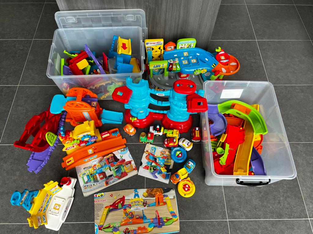 VTech Toet Toet Auto’s set van 4, Kinderen en Baby's, Ophalen, Gebruikt, Overige merken