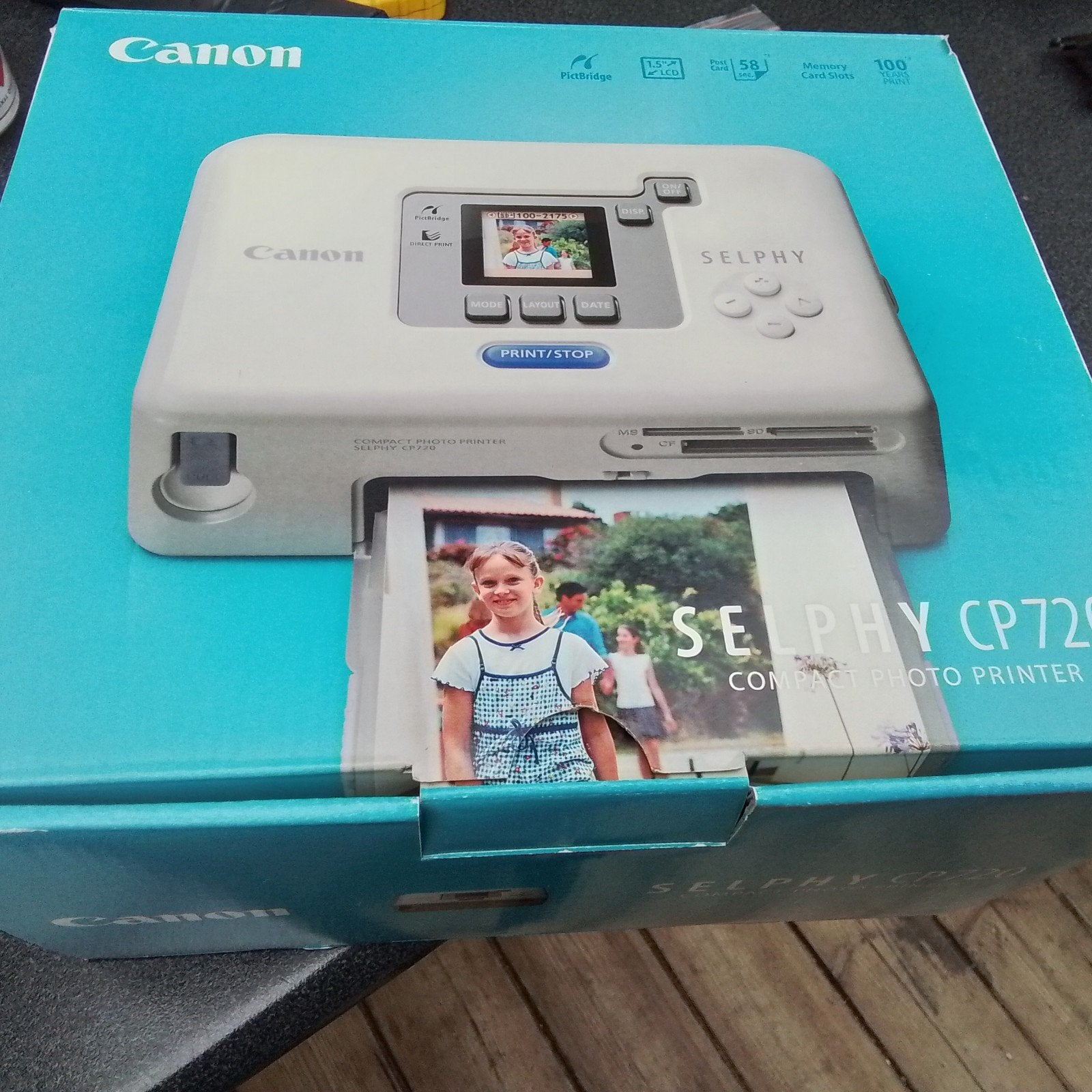 Canon selphy cp720 photo printer, TV, Hi-fi & Vidéo, Enlèvement ou Envoi, Canon