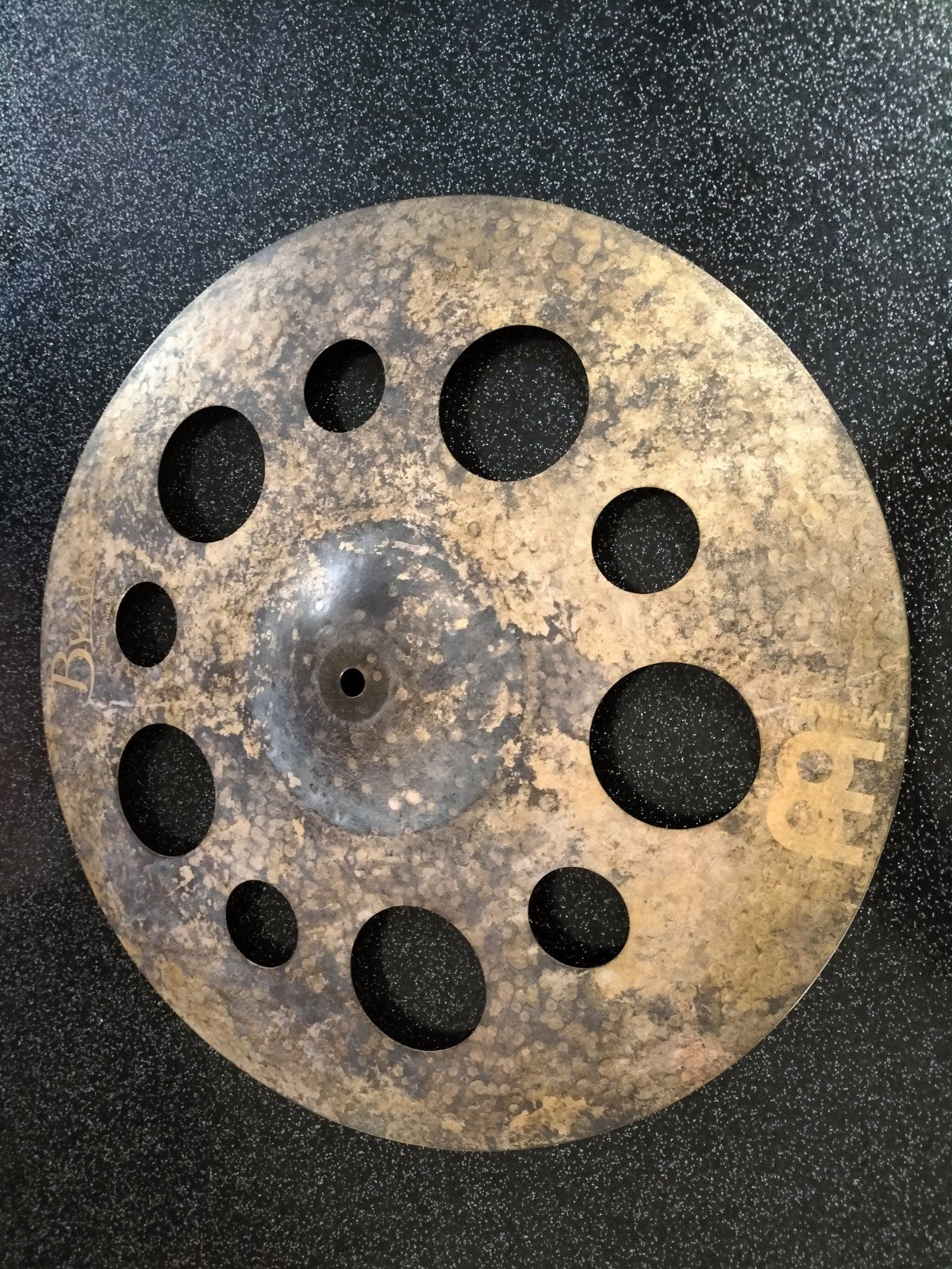 Meinl Bysance vintage trash crash 18", Enlèvement