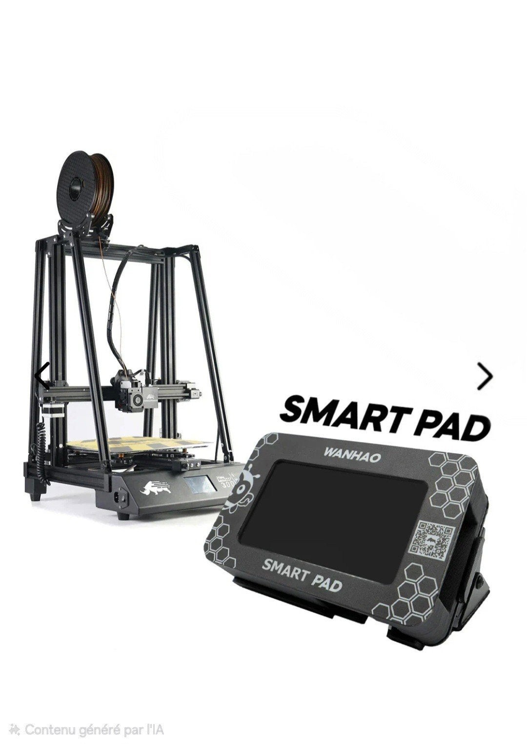 Wanhao d12 300 pro avec Smart pad, Informatique & Logiciels, 3D Imprimantes, Wanhao, Wi-Fi intégré, Comme neuf, Enlèvement