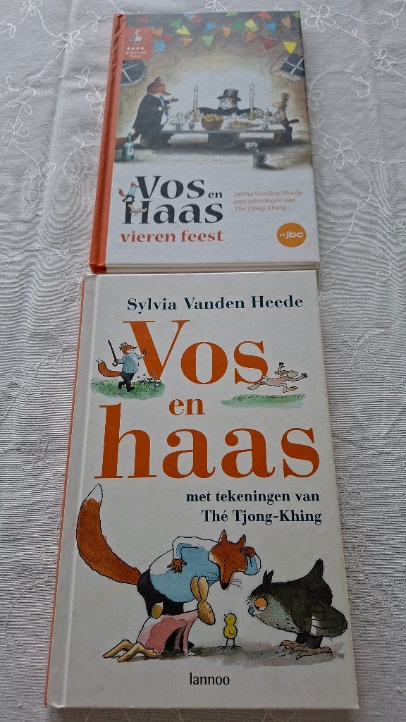 Vos en haas. 2 boeken samen voor  10 euro, Ophalen of Verzenden, Zo goed als nieuw, Sylvia Vanden Heede, Fictie algemeen