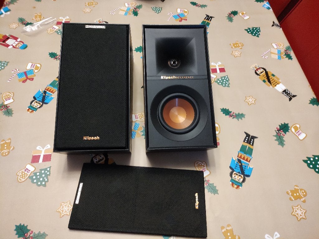Klipsch R-40SA Dolby Atmos / Surround Luidsprekers, Zo goed als nieuw, 60 tot 120 watt, Surroundset, Ophalen