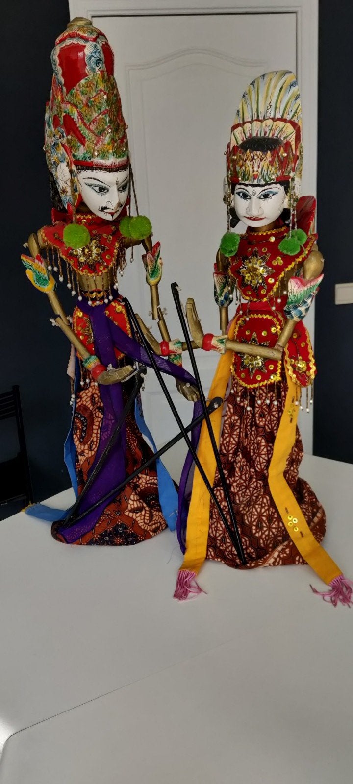 Wayen Golek poppen, Antiek en Kunst, Ophalen