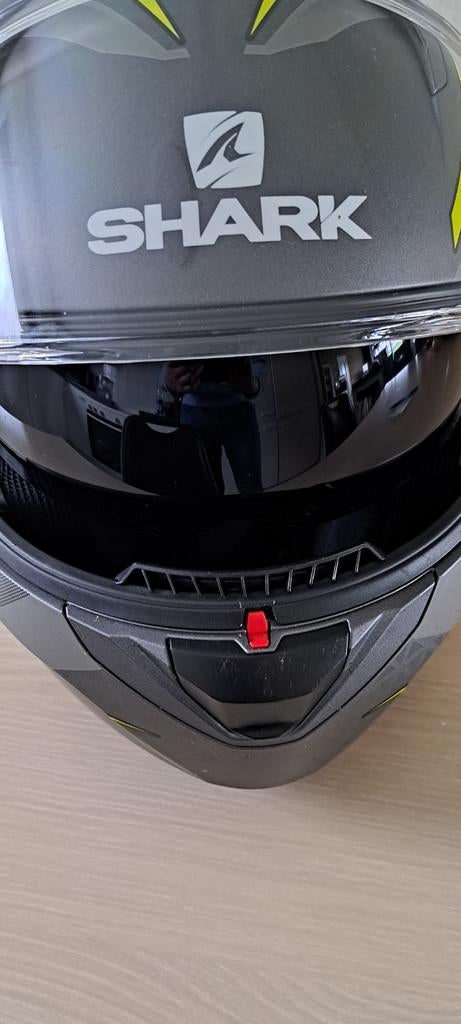 Shark systeemhelm Evo es yari nieuwe staat!, Motoren, Kleding | Motorhelmen, Ophalen, M, Dames, Shark