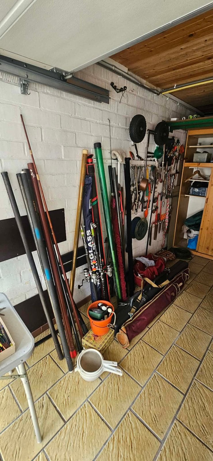 Allerlei vis gerief te koop, Watersport en Boten, Hengelsport | Algemeen, Ophalen, Gebruikt