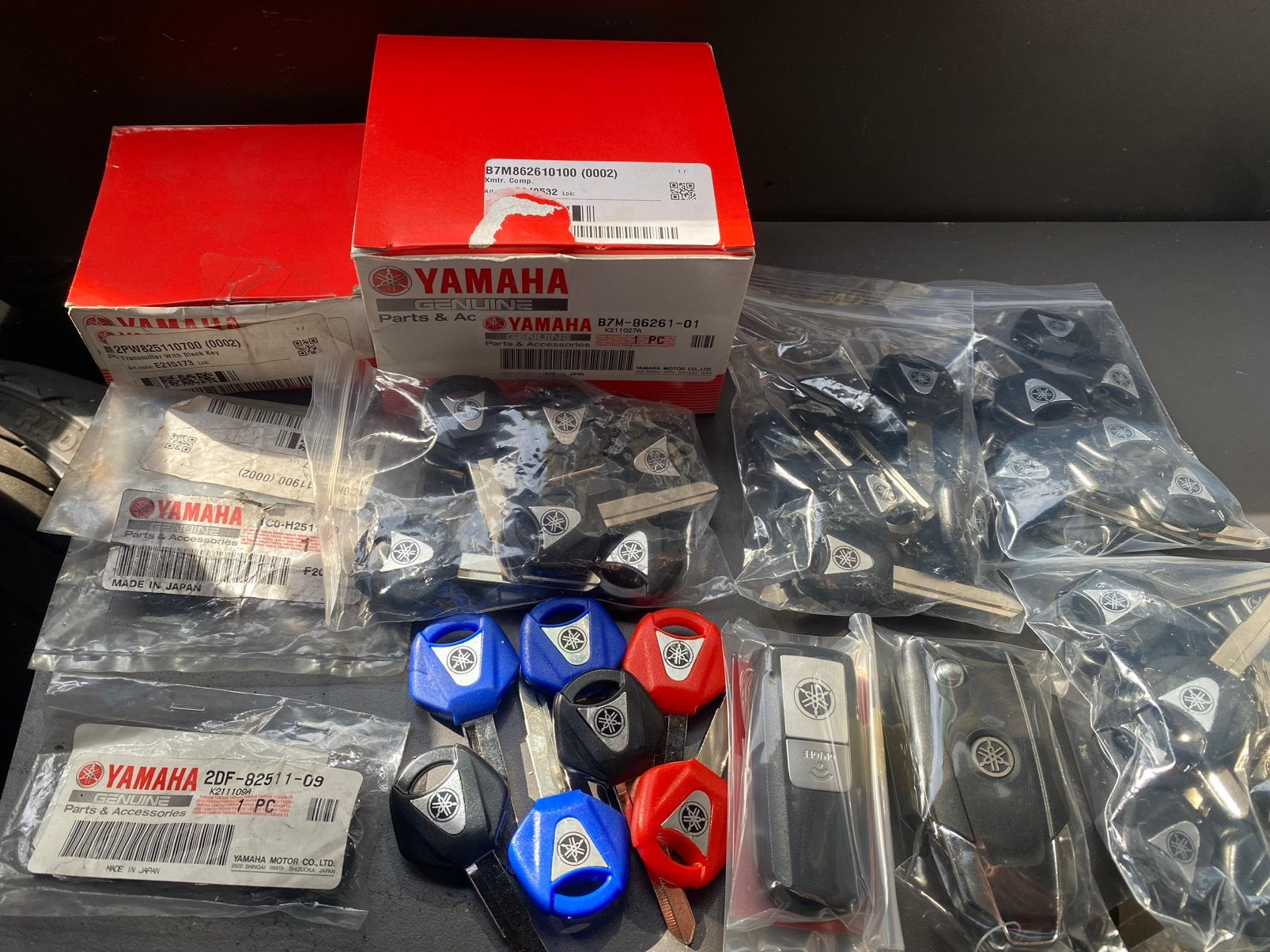 Yamaha t max 530 2012-2014 all key lost Sleutel inleren tmax, Motoren, Ophalen, Nieuw