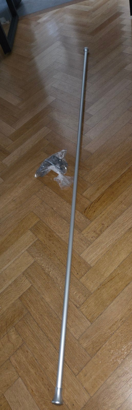 Tringle rideau 220cm avec attaches., Enlèvement, Rideau