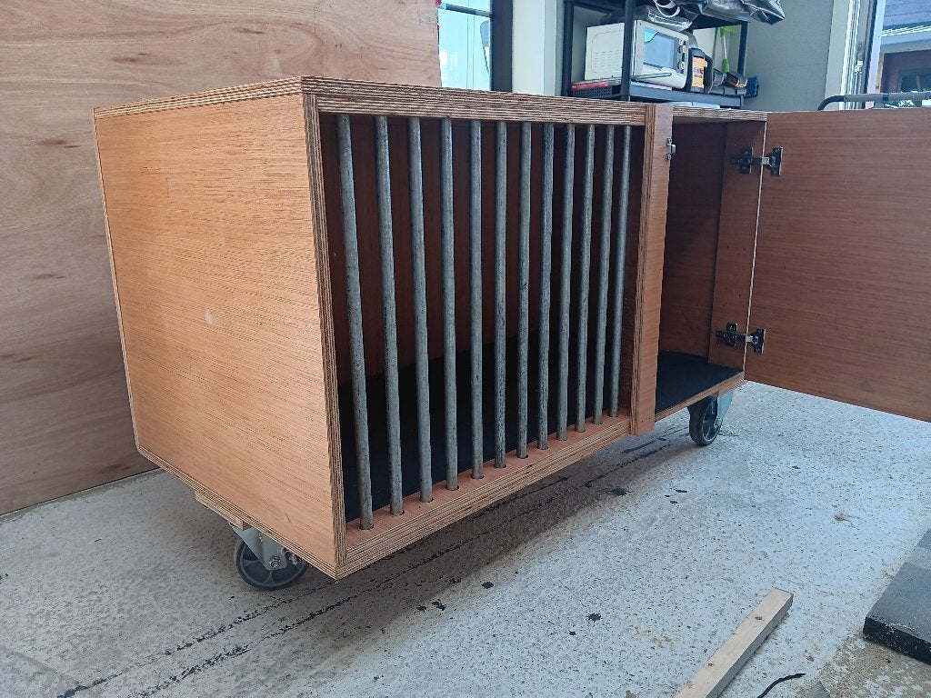 Robuuste hondenbench 120x60x55, Ophalen, Zo goed als nieuw