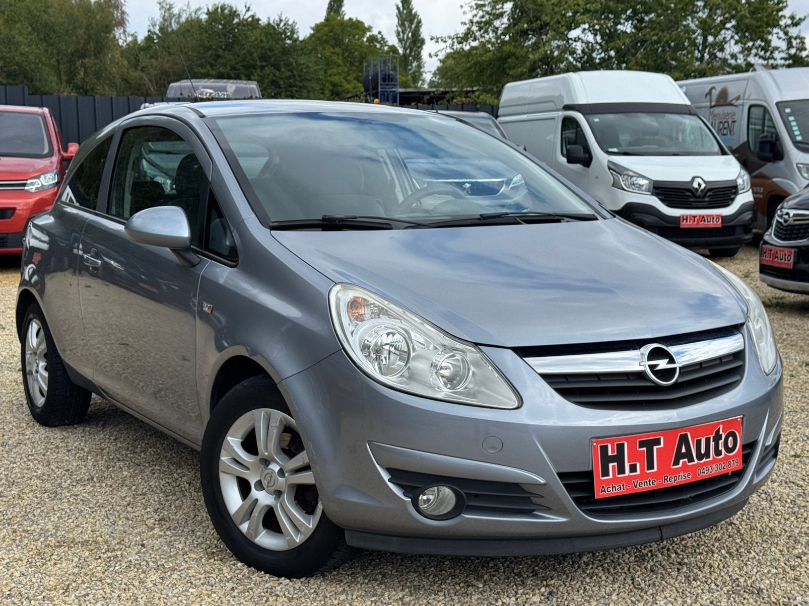 Opel Corsa 1.4i Enjoy/Boite automatique/Etat neuf/Garantie, Argent ou Gris, Achat, Entreprise, Capteur de lumière