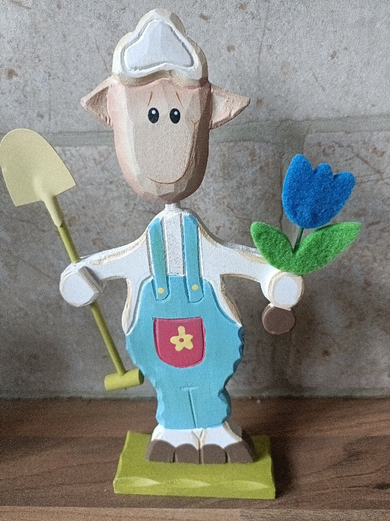 Houten figuurtjes, Ophalen, Zo goed als nieuw