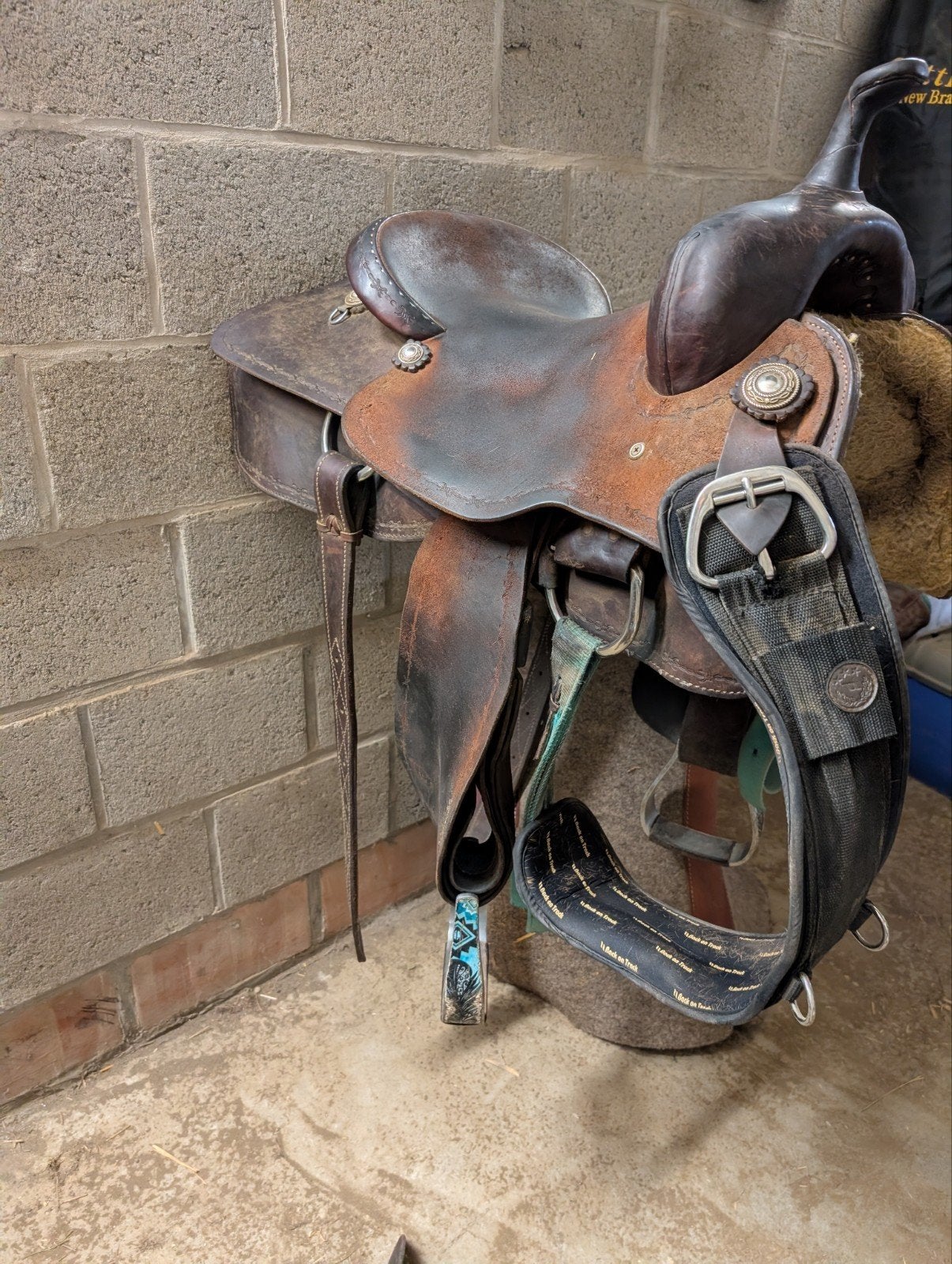 Cutting zadel, Animaux & Accessoires, Chevaux & Poneys | Selles, Enlèvement