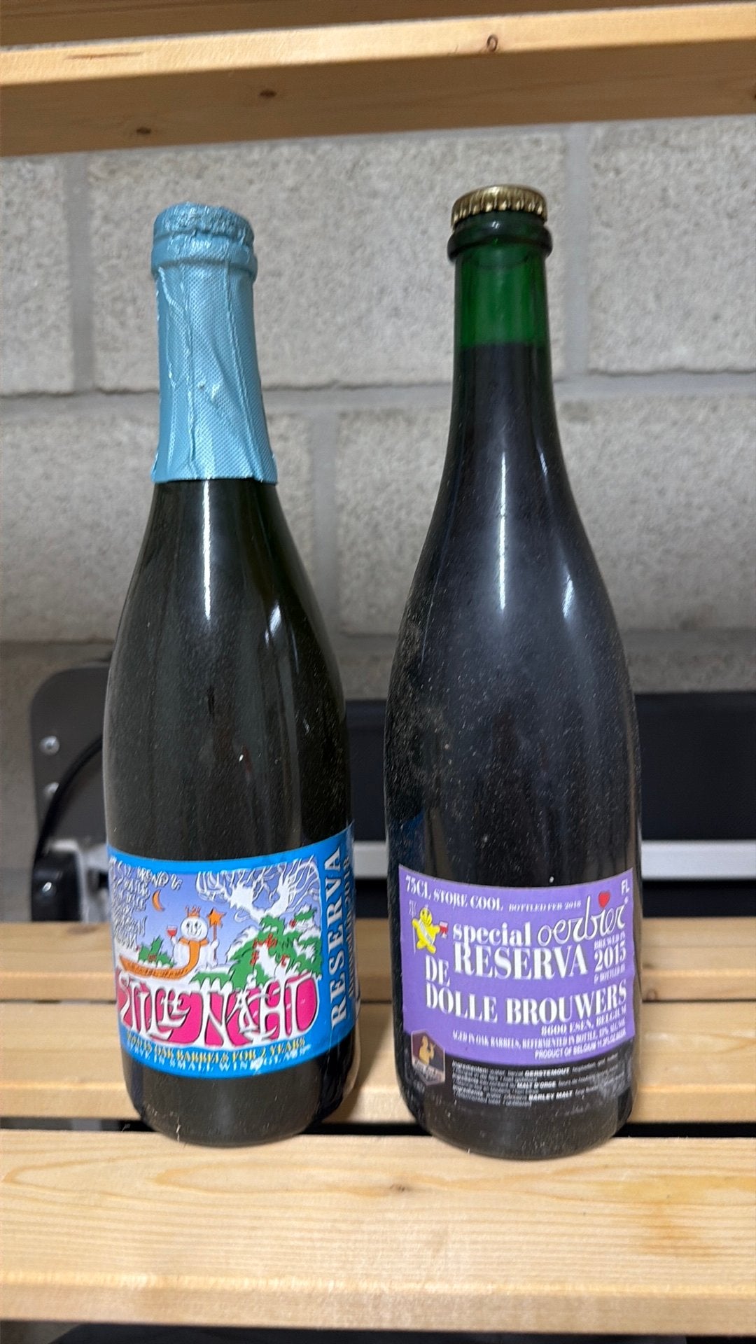 Dolle Brouwers SNR 2018 + Oerbier Reserva 2015, Verzamelen, Ophalen, Zo goed als nieuw