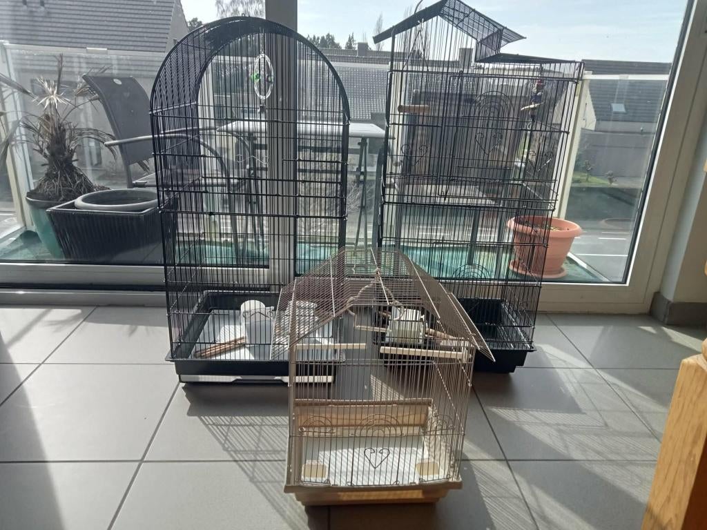 Vogelkooi, Dieren en Toebehoren, Ophalen, Zo goed als nieuw, Kunststof, Vogelkooi