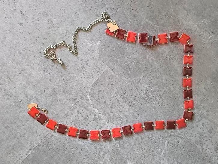 Retro geemailleerde riem, jaren 80, Ophalen of Verzenden