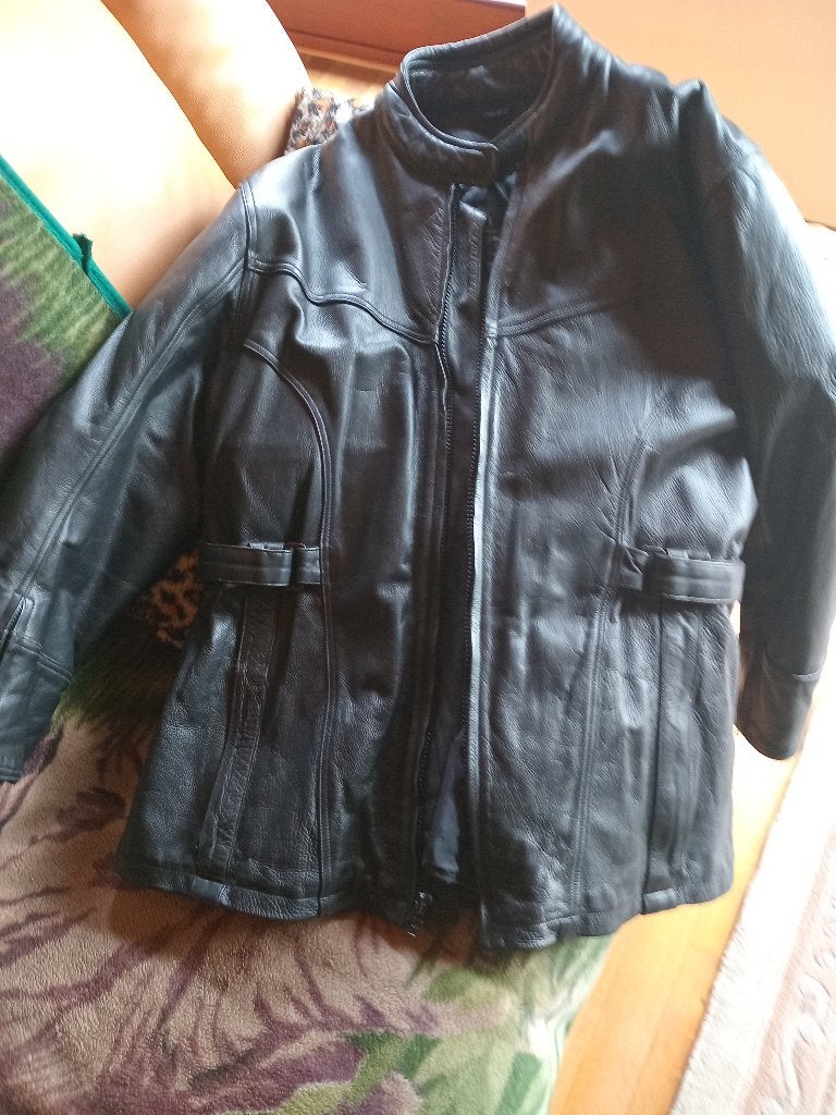 3kwart lange motorjas, Ophalen, Dames, Jas | leer