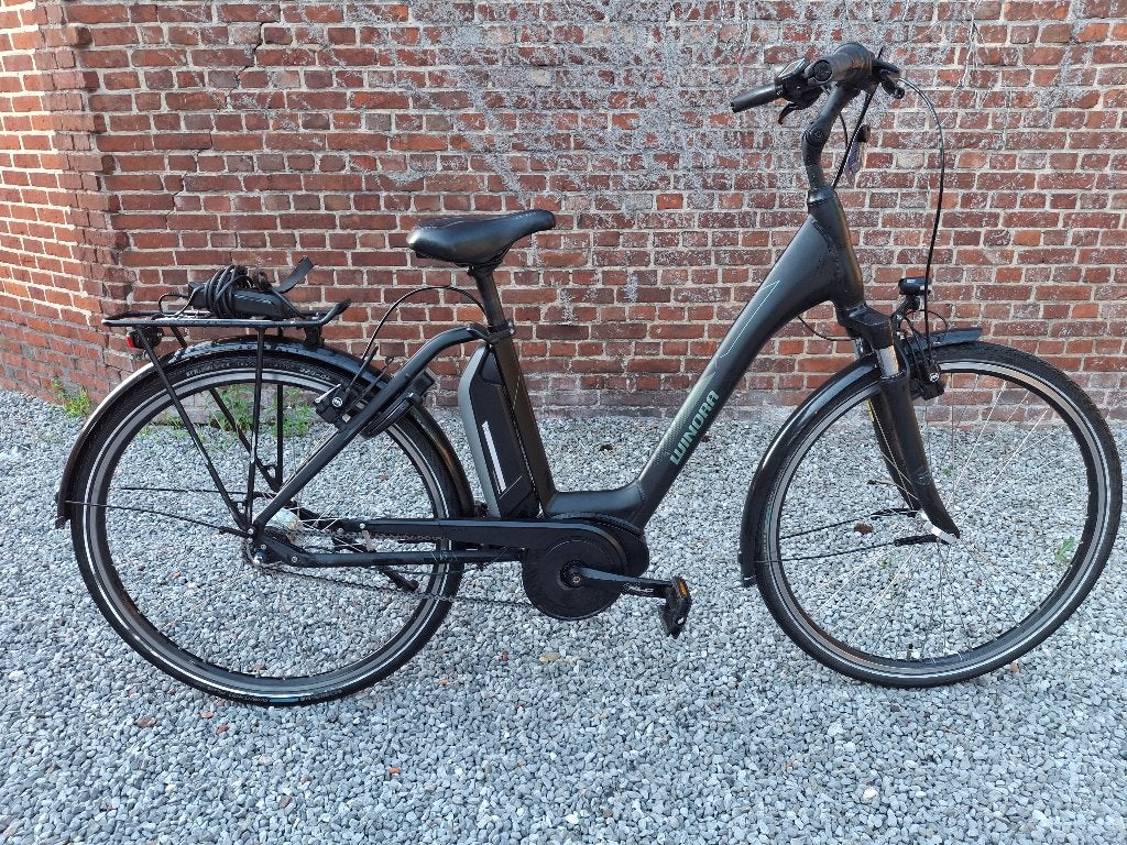 E bike winora bosch middenmotor actieradus 166km, Autres marques, 51 à 55 cm, 50 km par batterie ou plus, Enlèvement