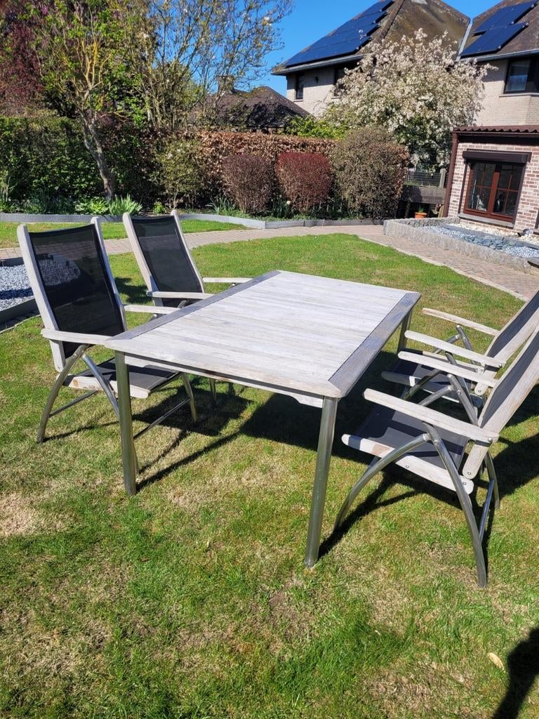 Tuinset teak, Ophalen, Tuinset