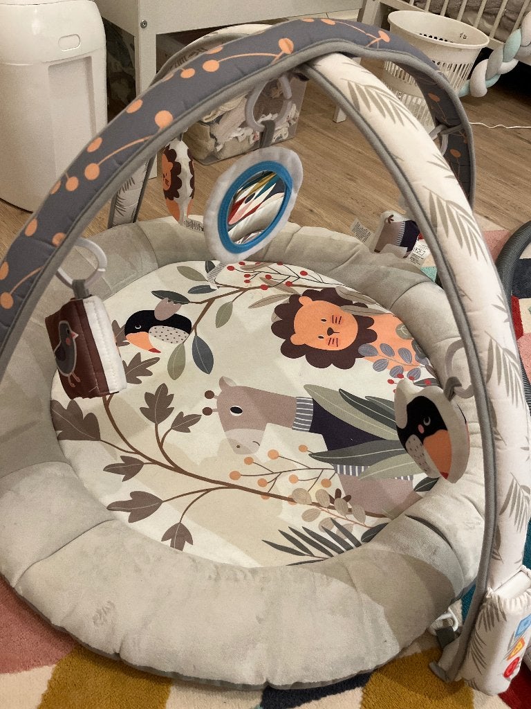 Baby gym met licht en muziek, Ophalen, Gebruikt, Babygym, Met licht
