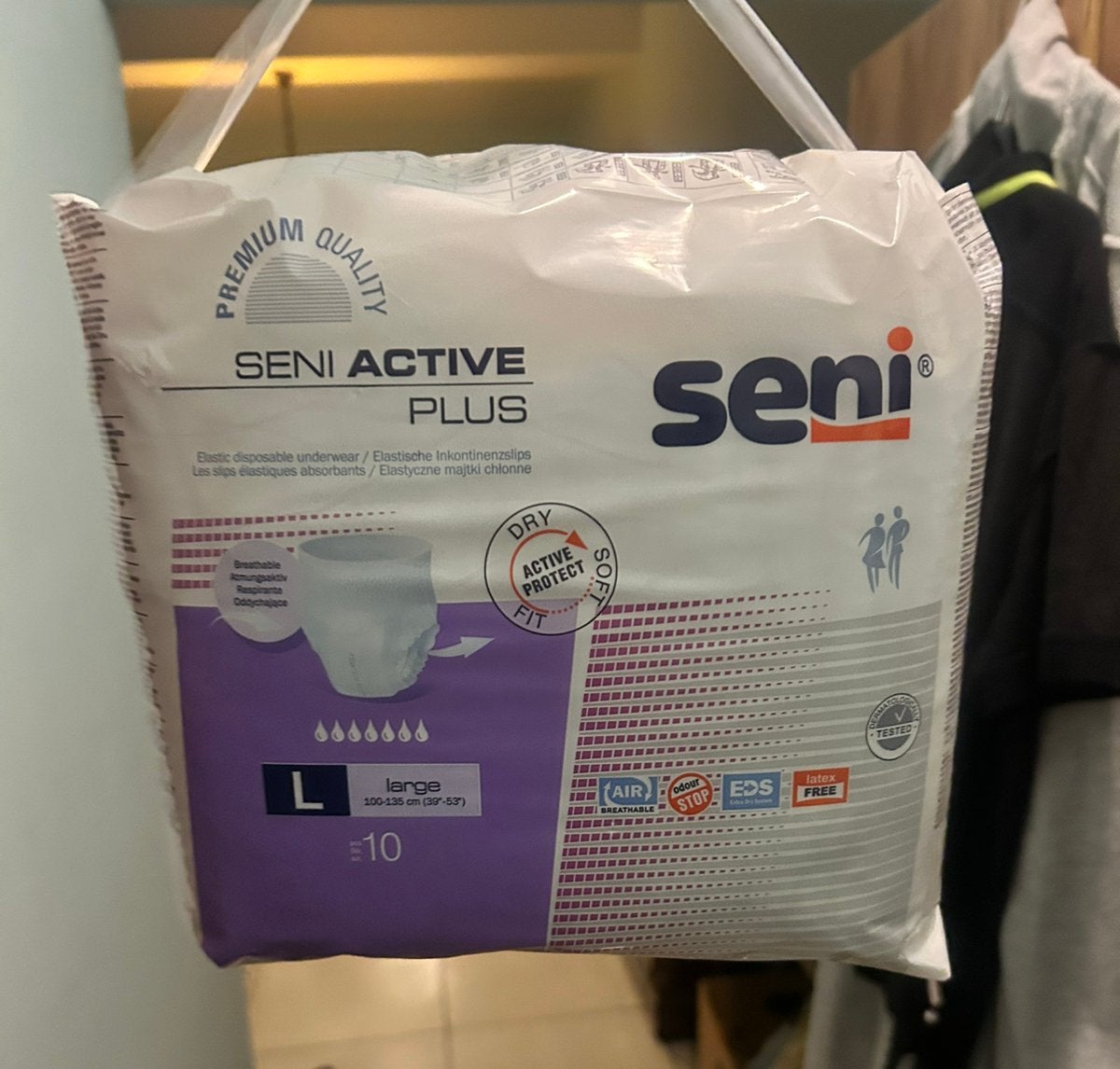 Set luiers voor volwassenen maat L tena, boni, kruivat, seni, Ophalen, Nieuw