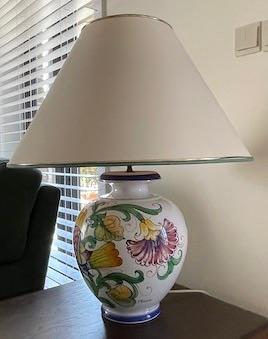 lampe de table italienne, Comme neuf, Enlèvement, 50 à 75 cm, Italiaanse schoonheid