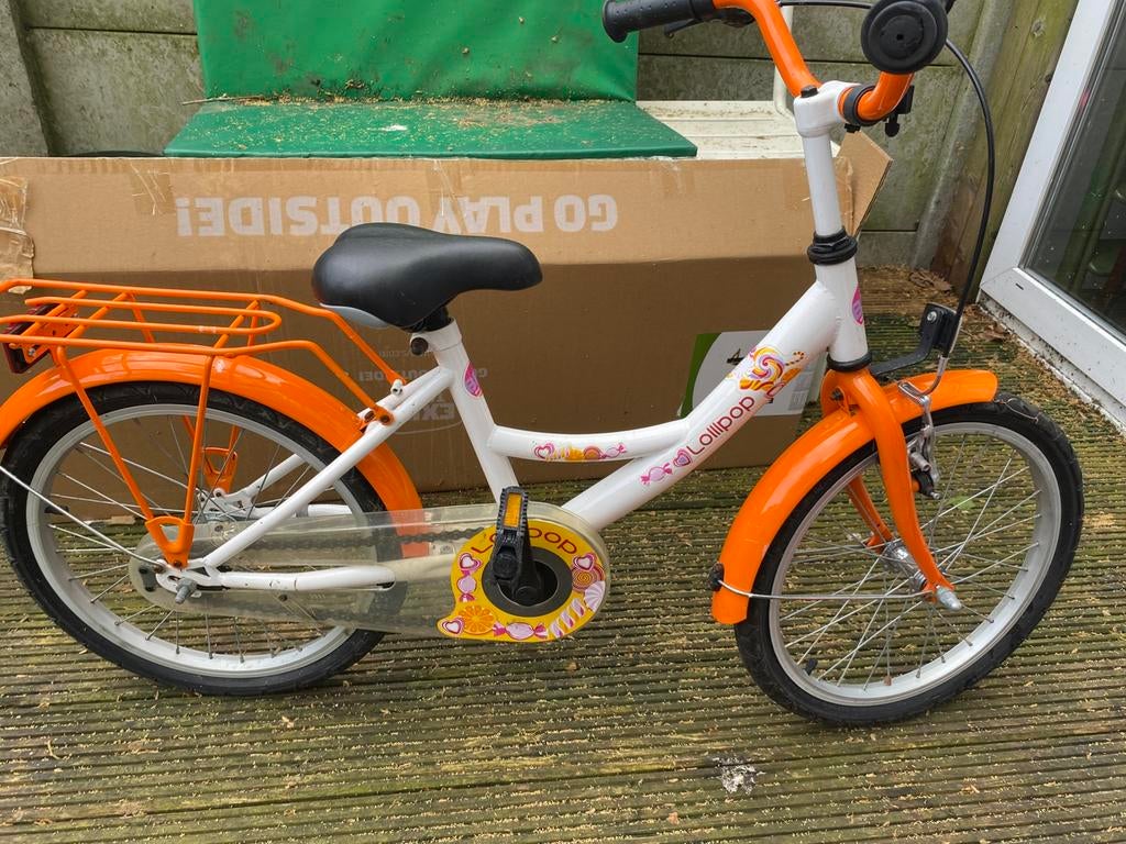 Kinderfiets, Ophalen, Zo goed als nieuw