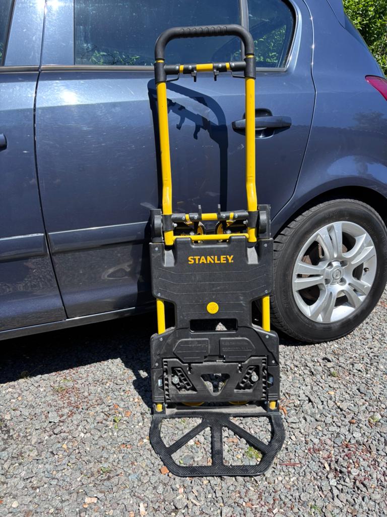 Stanley Steekwagen - 78x45cm - 137kg - Staal - 2-in-1, Doe-het-zelf en Bouw, Transportwagens, Ophalen, Zo goed als nieuw, Steekwagen