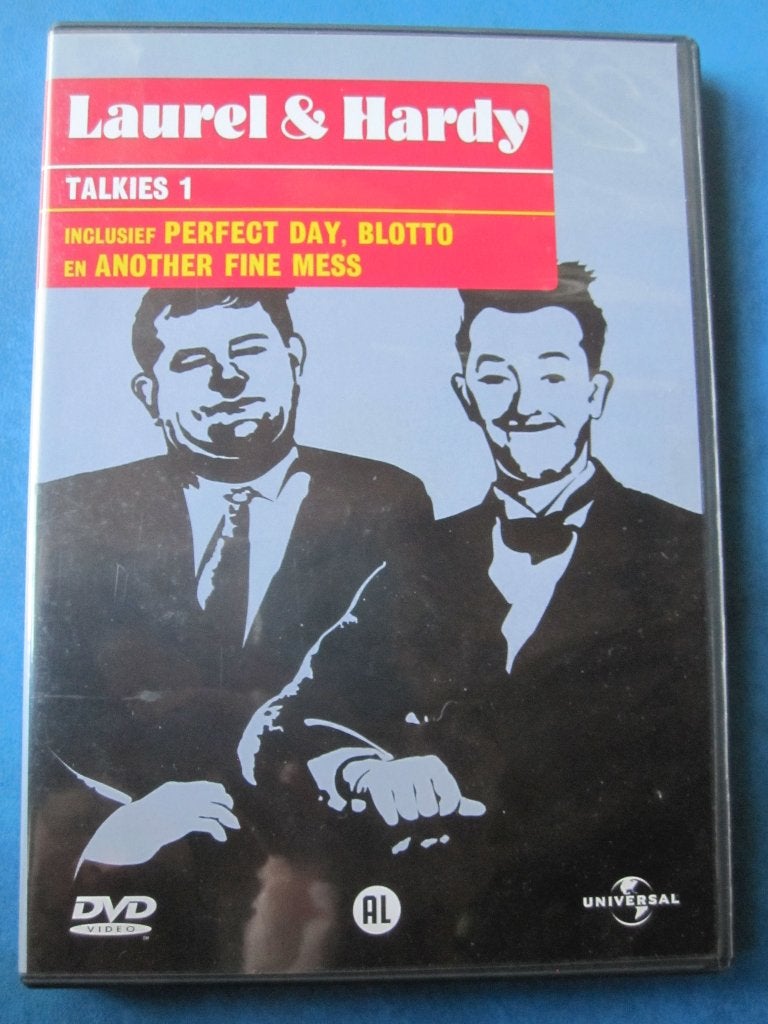 Laurel & Hardy - Talkies 1 (2 disques), Enlèvement ou Envoi, Tous les âges, Néerlandais, Classique