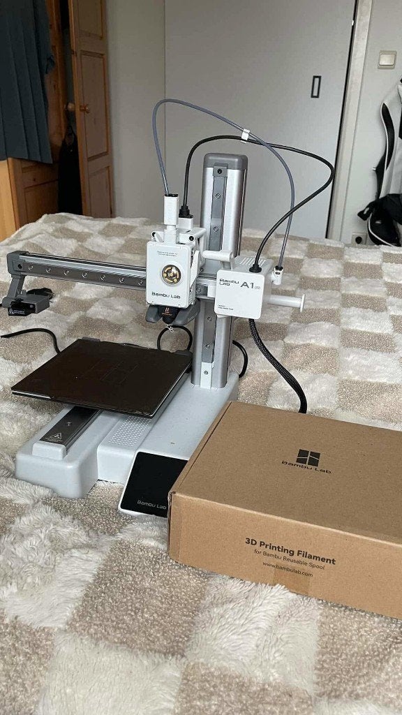 Bambu Lab A1 Mini + Maintenance Toolkit, Ophalen, Zo goed als nieuw, Filament, Ingebouwde Wi-Fi