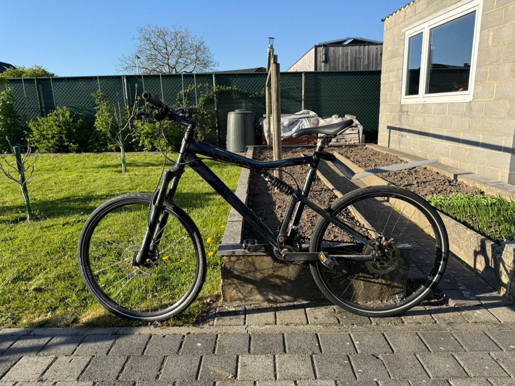 3 mountainbikes te koop – Rockrider / Run Bike / Tsunami, Fietsen en Brommers, Ophalen, Gebruikt, Schijfrem