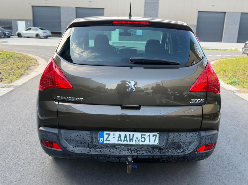 Peugeot 3008 1.6 benzine 140.000km, Auto's, Voorwielaandrijving, Euro 5, Stof, Zwart