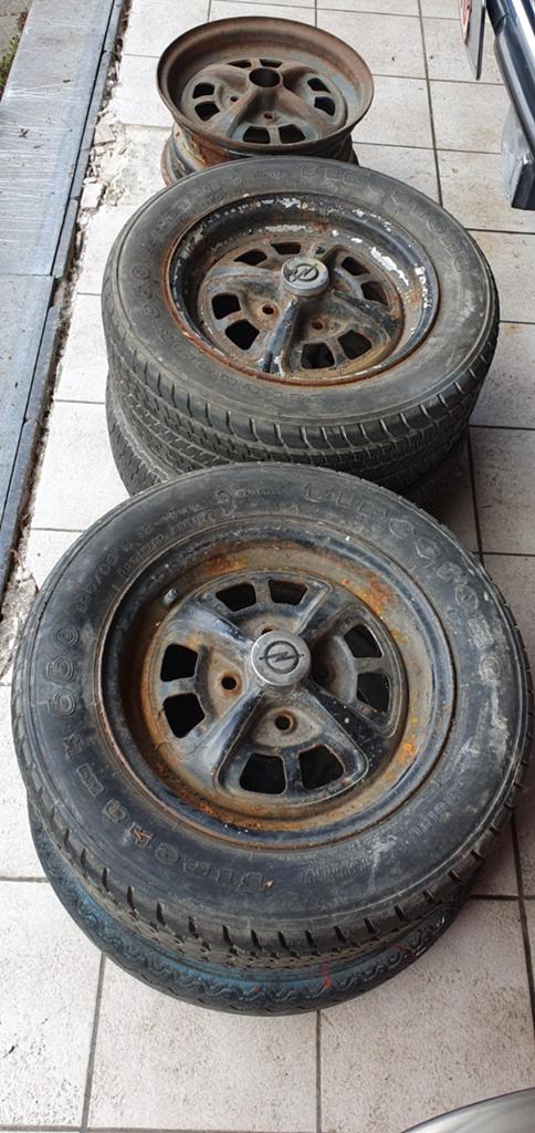 Opel kadett originele velgen, Ophalen