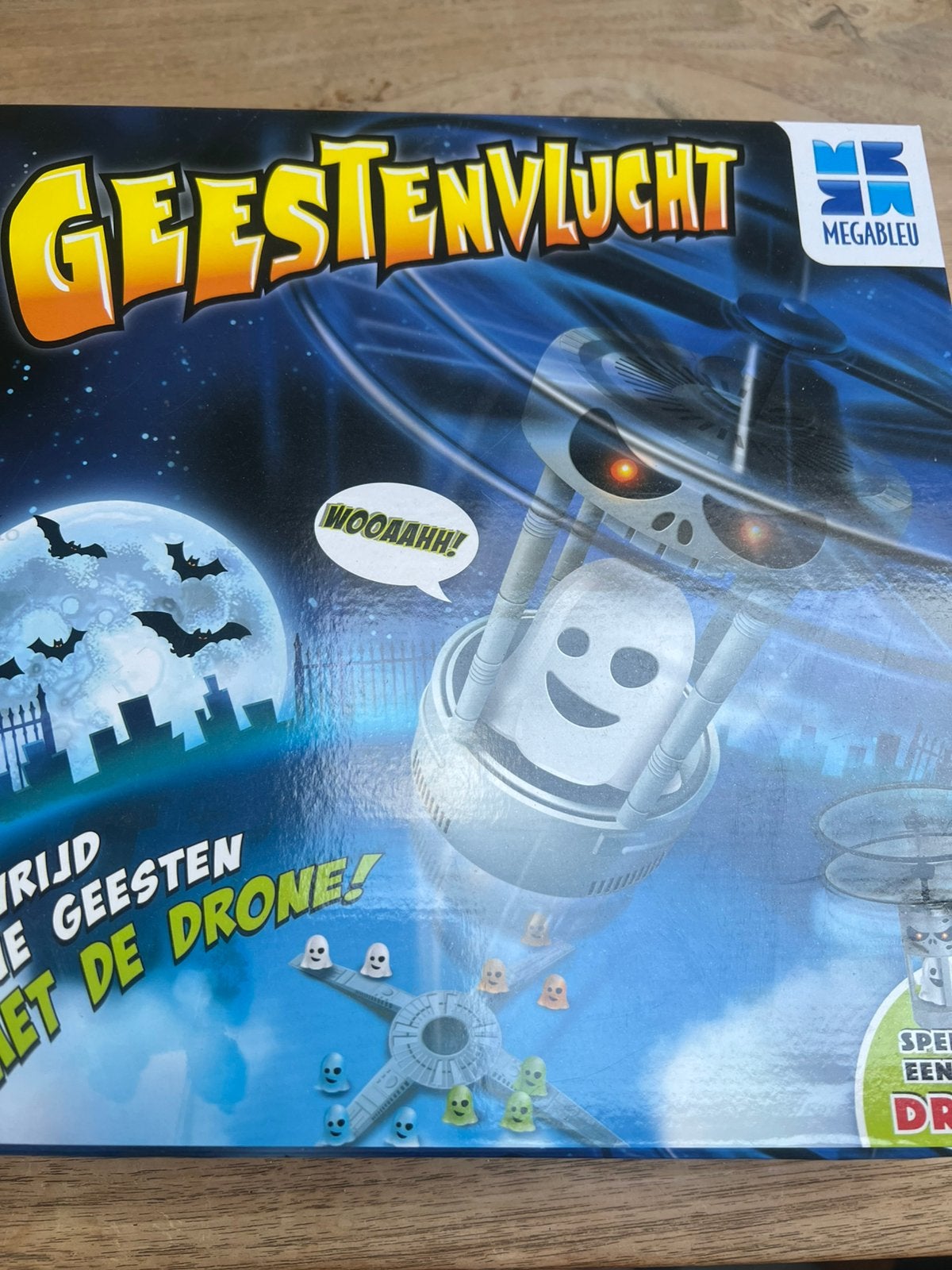 Geestenvlucht, Ophalen, Zo goed als nieuw