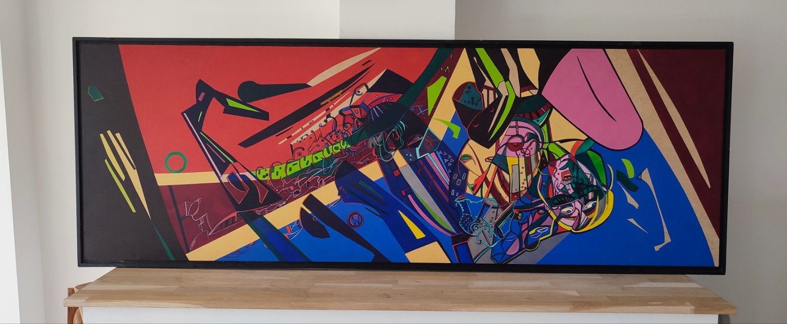 Schilderij van Roland Lavianne. Doe een bod., Antiek en Kunst