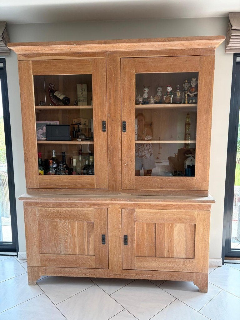 Complete eetkamer in eik – uitstekende staat, Maison & Meubles, Enlèvement, Comme neuf, Tijdloos design, 4 à 6 chaises